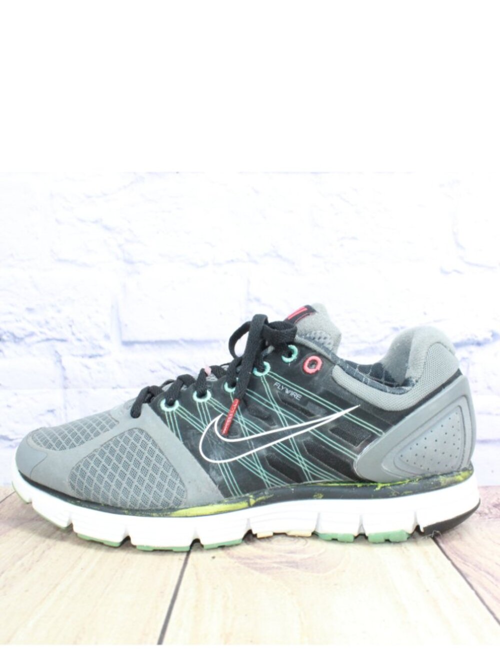 Nike Lunarglide+ 2 CHI Gray Black Sneaker 407647-023 Athleisure Size 9